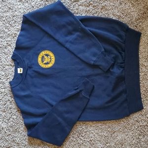 Vintage 1980s united states navy sweatshirt
